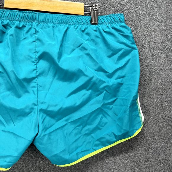 Champion Running Shorts womens Medium Green Jogging Athletic Casual Drawstring - Picture 11 of 12